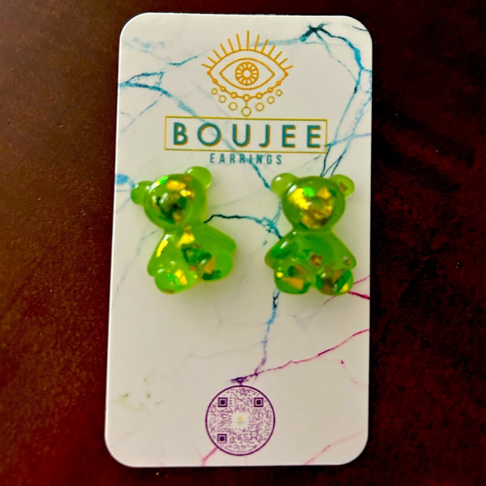 St Patrick’s Day earrings